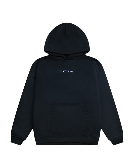 Yo Soy La Isla Hoodie - Black