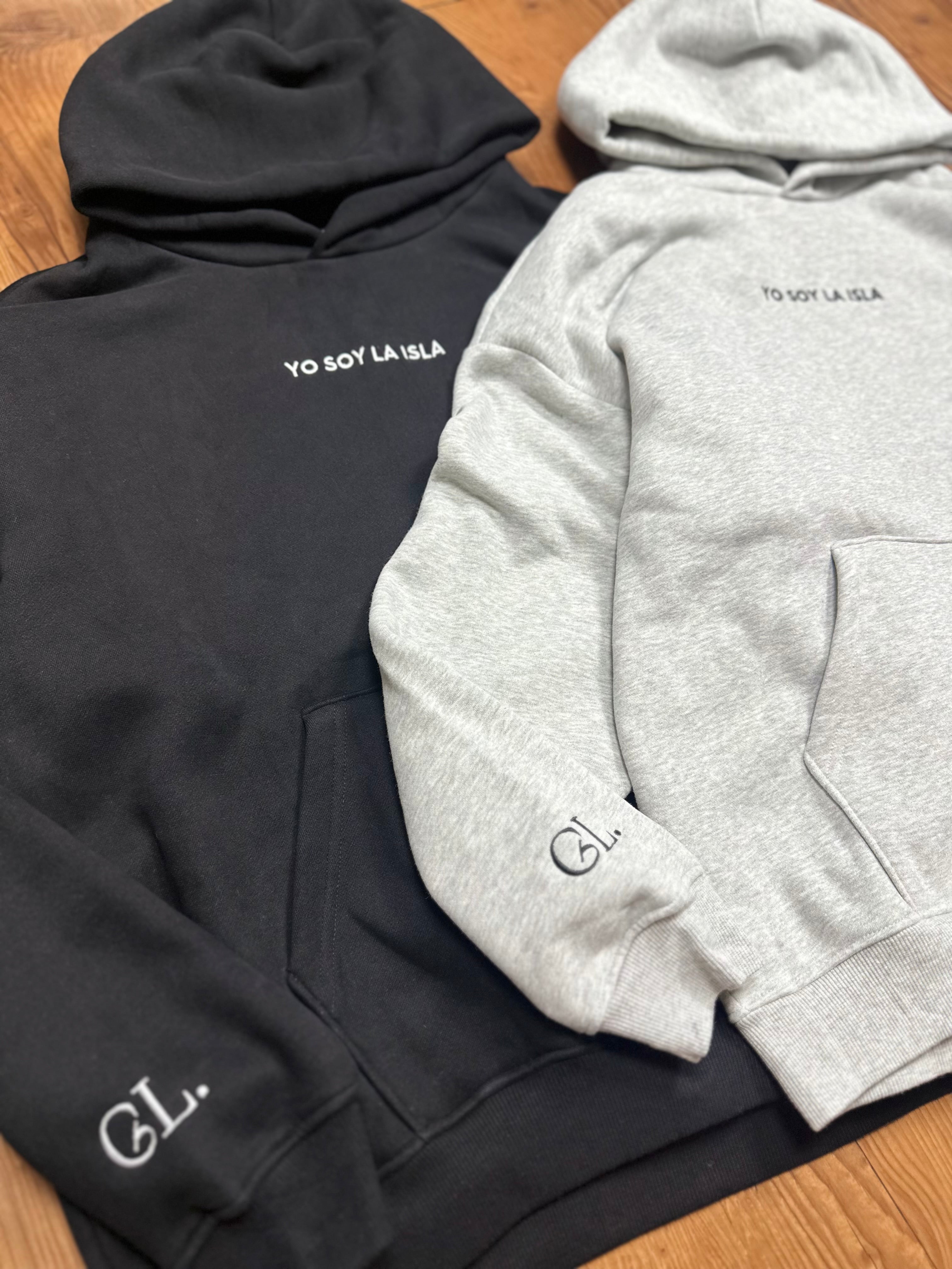 Yo Soy La Isla Hoodie - Gray