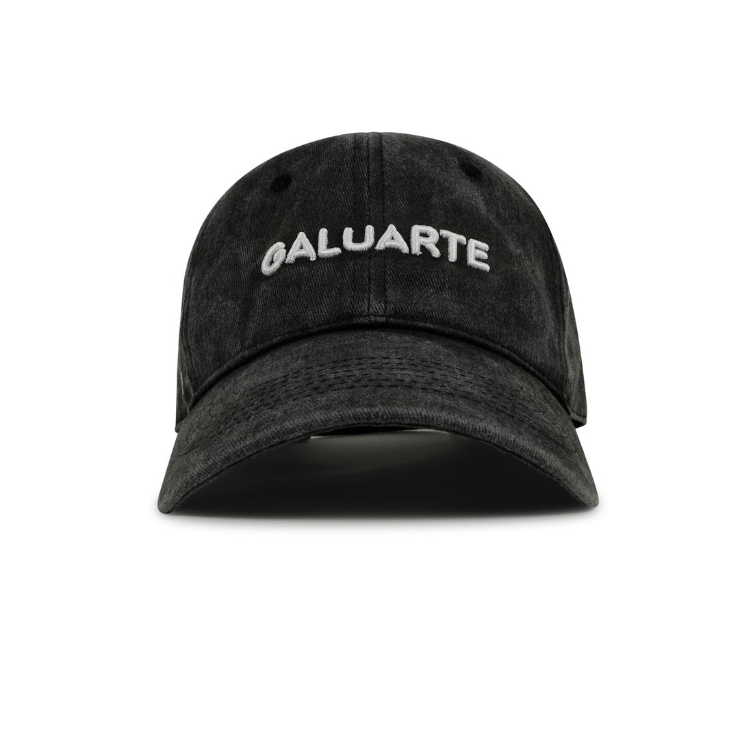 Galuarte Dad Hat - Black Acid Wash