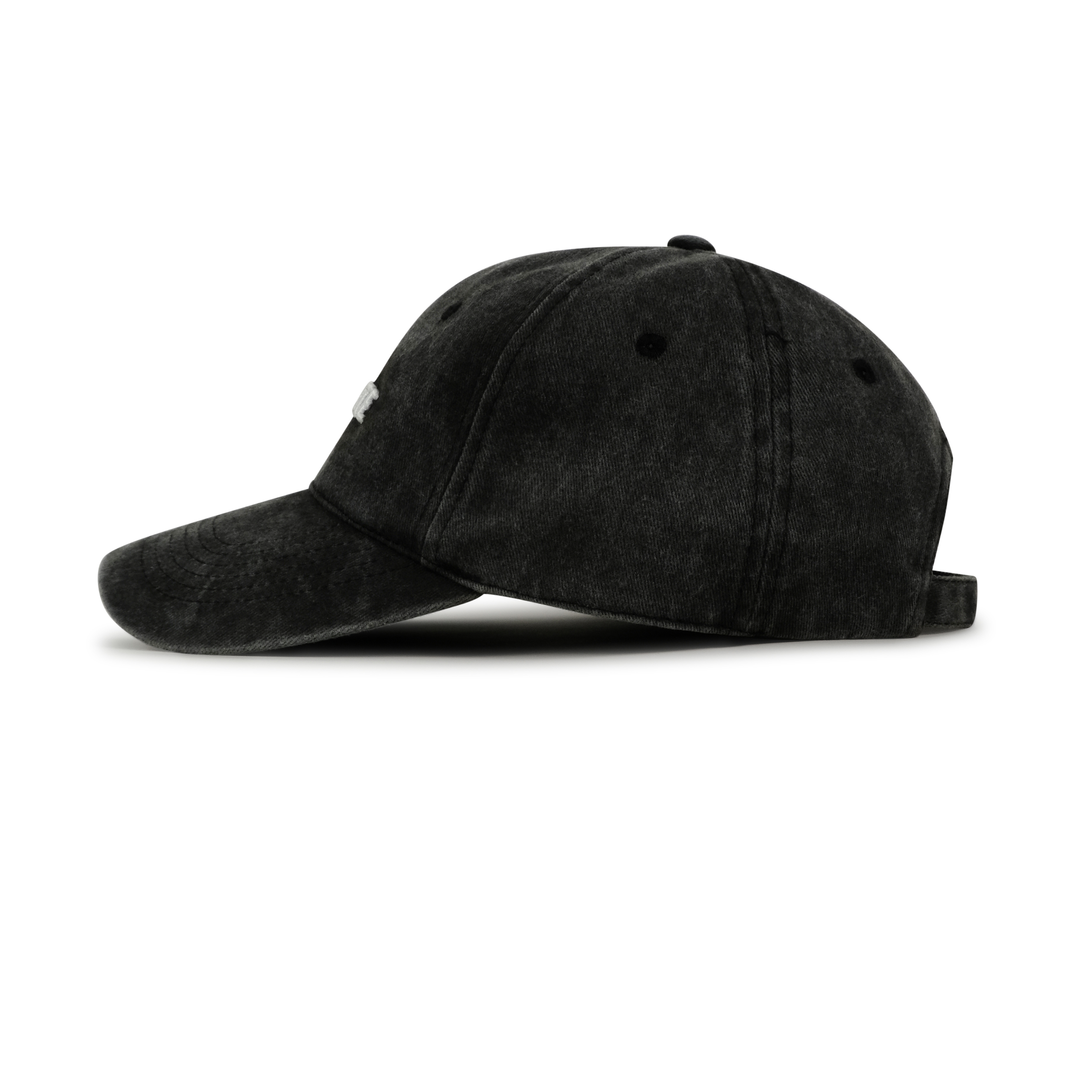 Galuarte Dad Hat - Black Acid Wash