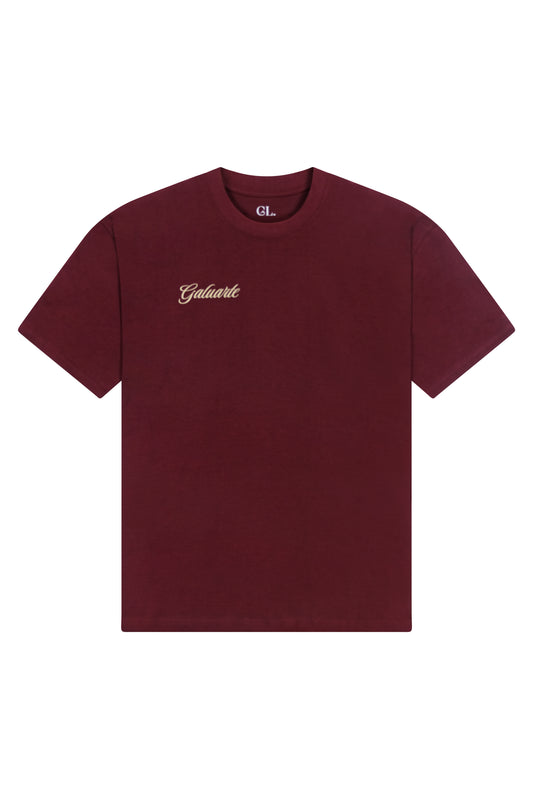 787 Tee  - Burgundy