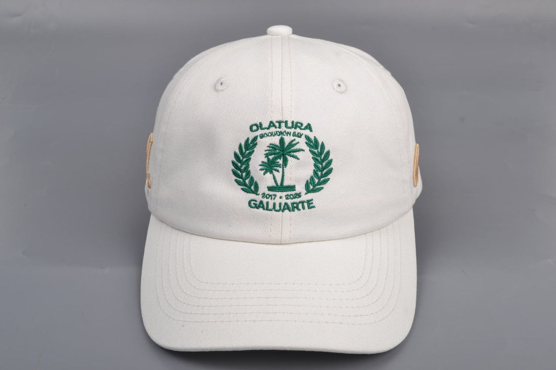 Boquerón Bay Bone White Daddy Cap — Galuarte Puerto Rico streetwear