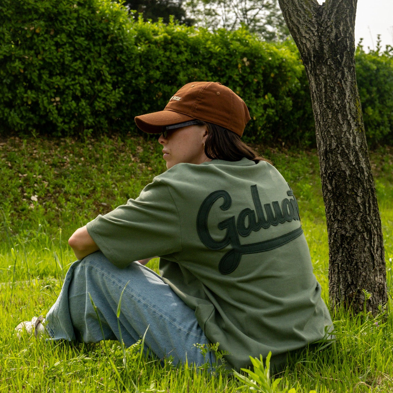 Verde Isla Tee - Oversize