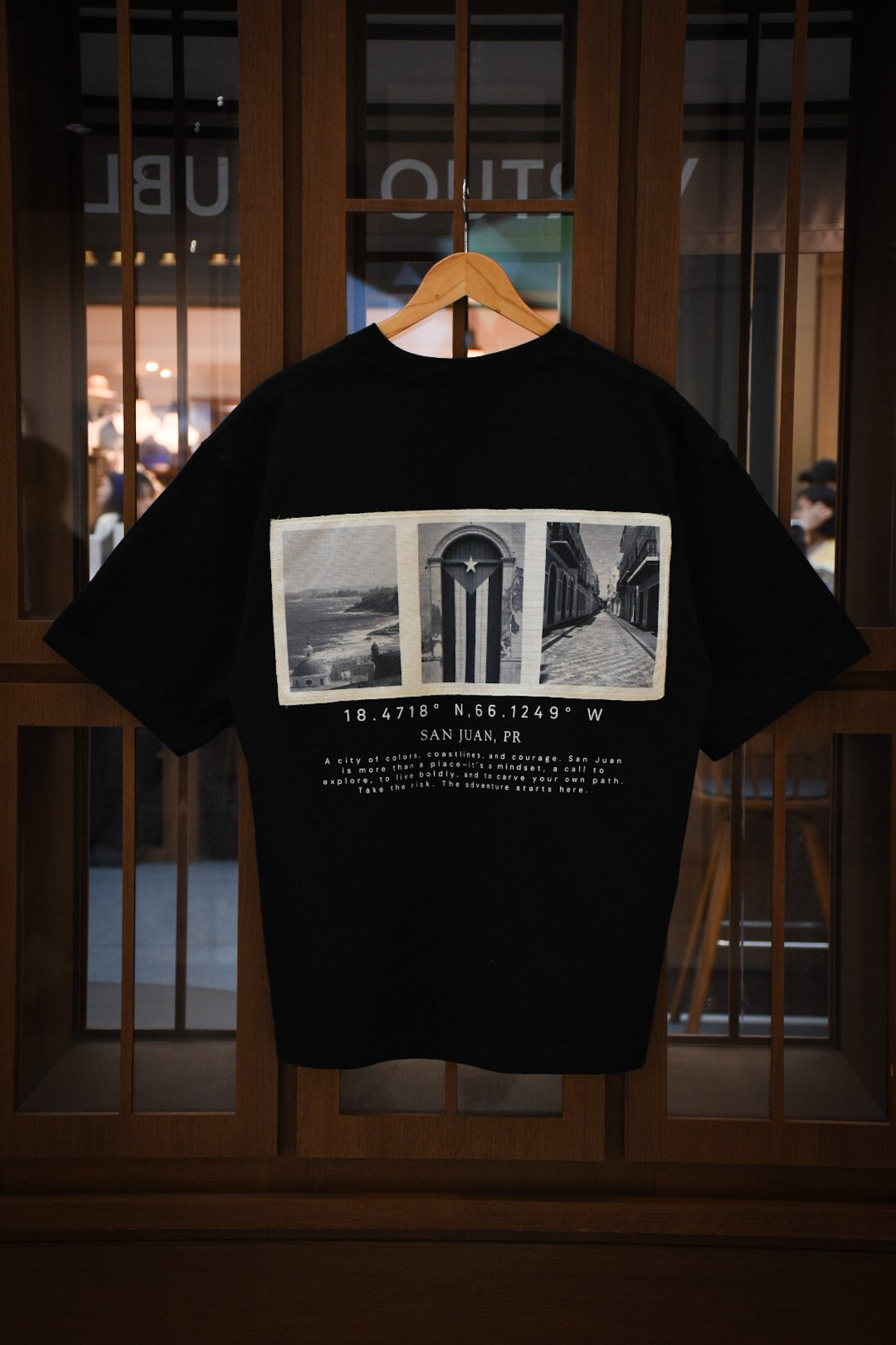 Galuarte “SJU” Tee - Black Oversized