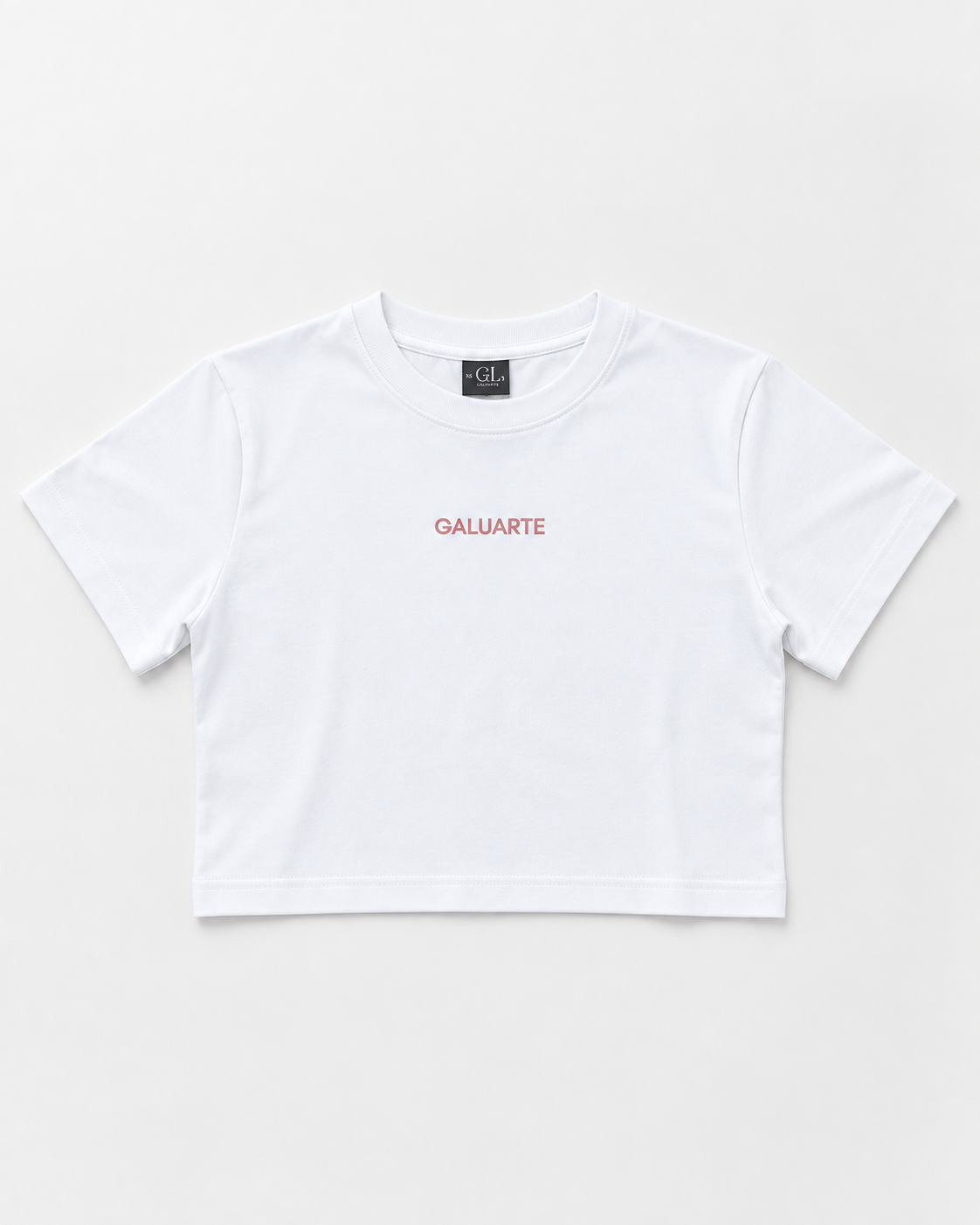 Galuarte White PR Flag Women Crop Top